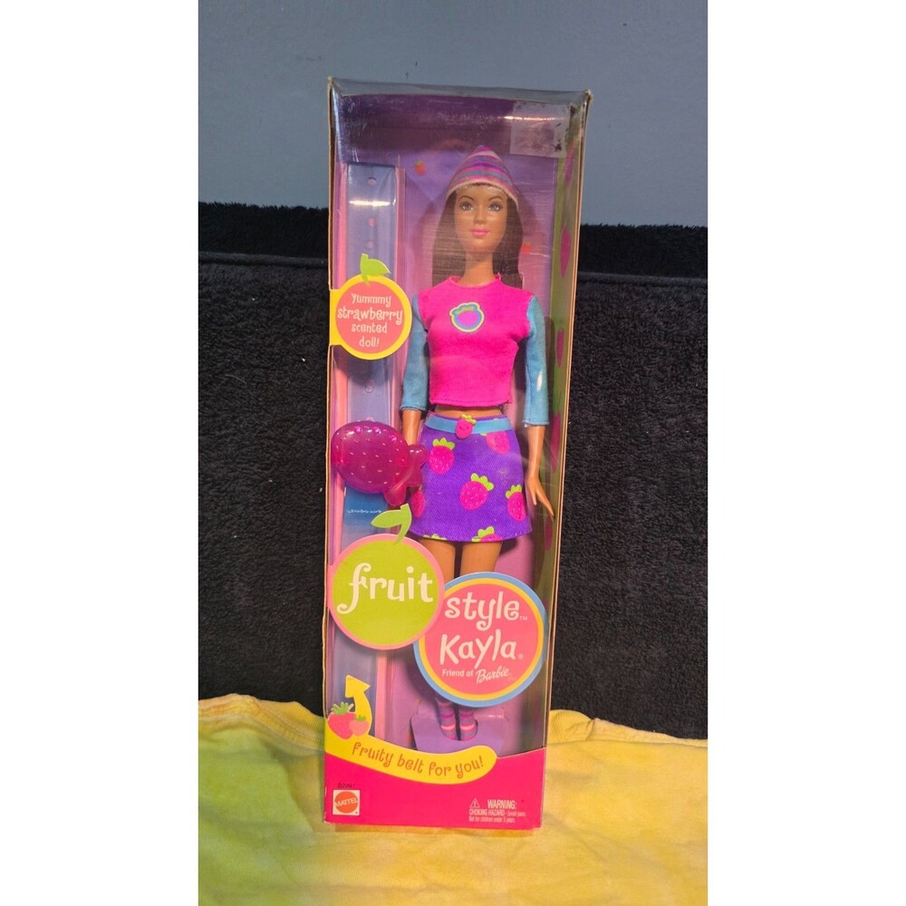 2002 Kayla Friend Of Barbie Fruit Style Doll Strawberry Scented B2991 NRFB